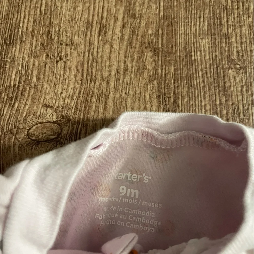7 Piece Baby Girl's Clothing Bundle - Sizes 3-9 Months